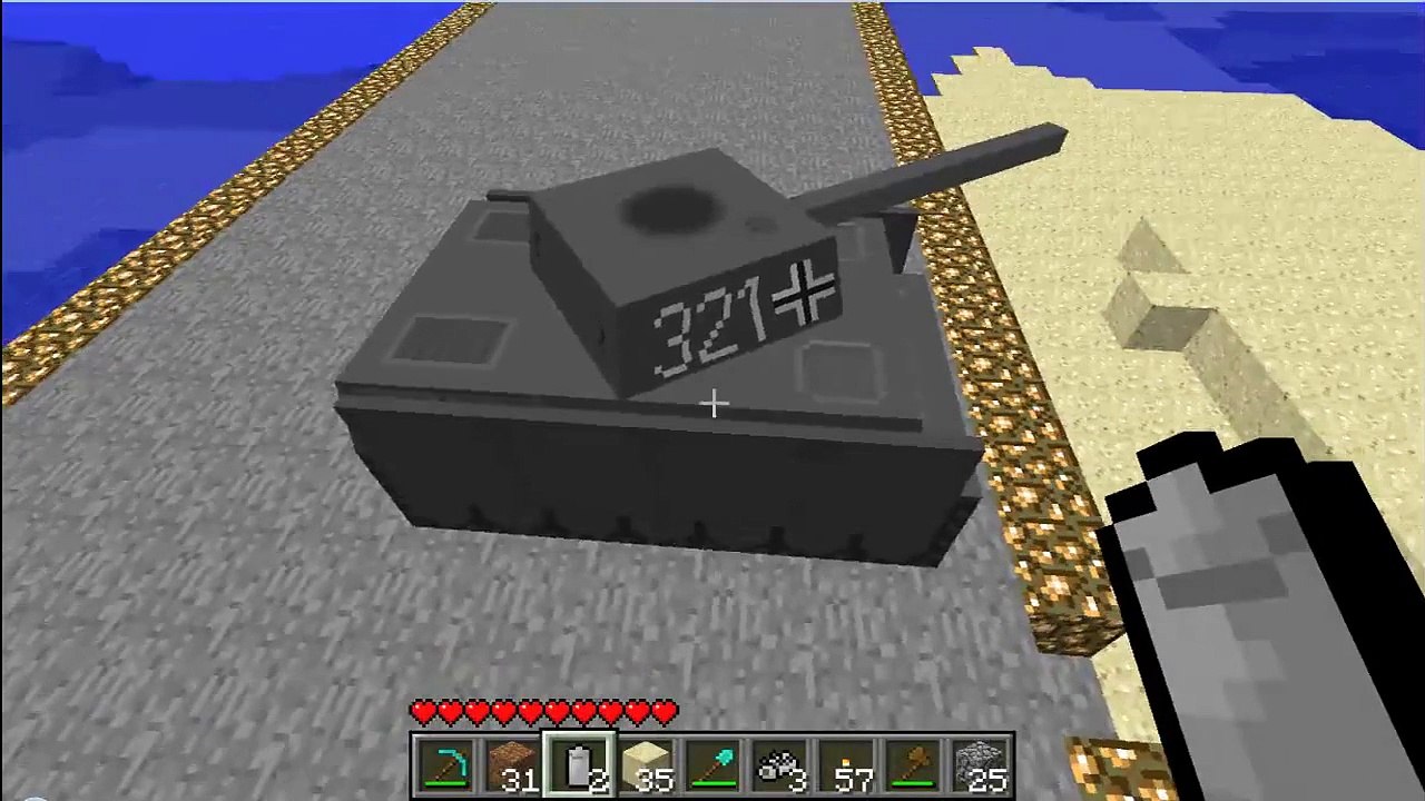 minecraft-Jamioflans tanks mod: v4