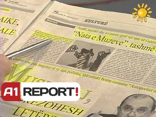 A1 Report - Rreze Dielli dt 26 Nentor 2013 Titujt nga kultura