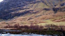 Christmay Day Glencoe Scottish Highlands Of Scotland