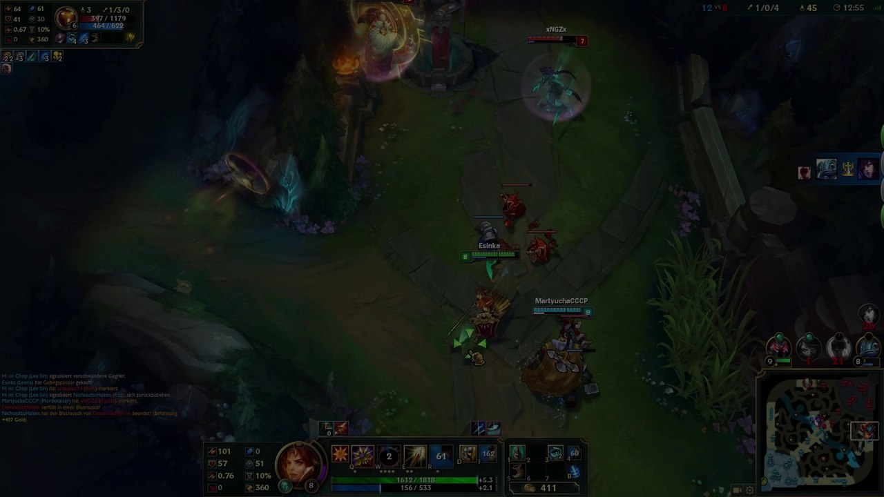 League of Legends Leona Support and Mordekaiser AD = Over 9000