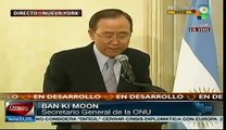 Celebró Ban Ki-moom temas tratados por Consejo de Seguridad de ONU