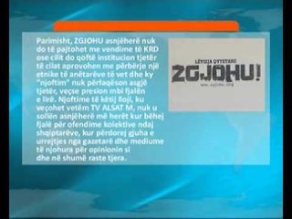 ZGJOHU: Vërejtja e KRD-së ndaj Alsatit, presion ndaj shprehjes së lirë