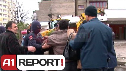A1 Report - Shkoder, shembet nje lokal pa leje pronaret debatojne me policine