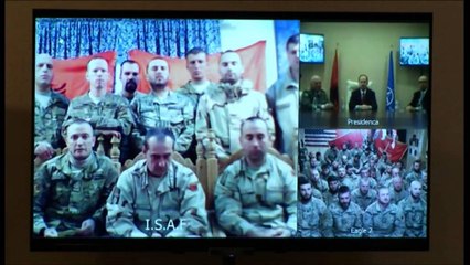 Nishani uron paqeruajtësit për 2014: Krenarë, jemi në krah me aleatët