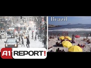 Download Video: A1 Report - Moti i keq dhe stuhi bore ne SHBA, temperatura te larta ne Brazil