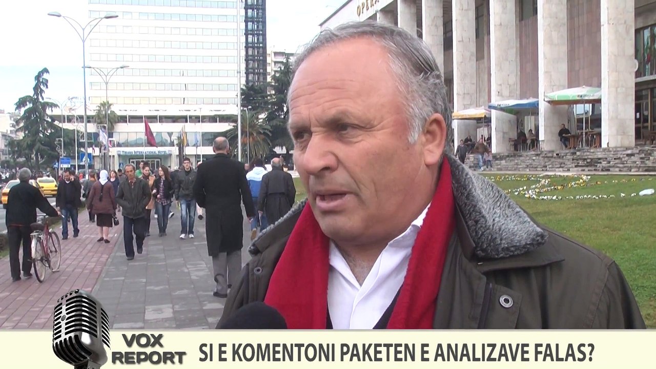 A1 REPORT-VOX REPORT- SI E KOMENTONI PAKETEN E ANALIZAVE FALAS?