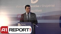 A1 Report - Vlore, Basha: Fajin per Statusin e ka agresiviteti i Rames ndaj opozites