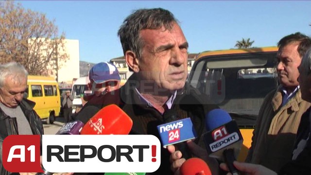 A1 Report - Elbasan, shoferet e furgoneve 8+1 kunder konkurrences se pandershme