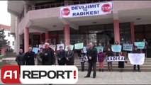 A1 Report - Devijimi i lumit Radika, protesta Tiranë e Dibër ndaj Maqedonisë
