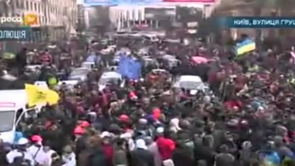 Descargar video: Ukraina ne protesta të dhunshme. Mijëra protestues pro BE kunder ligjit për protestat