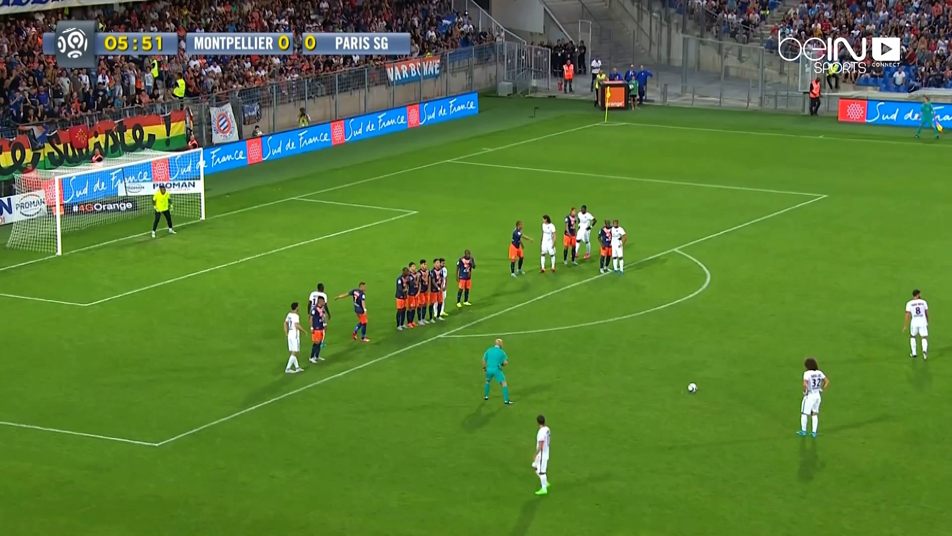 Ligue 1: Paris Saint-Germain  1 - 0 Montpellier