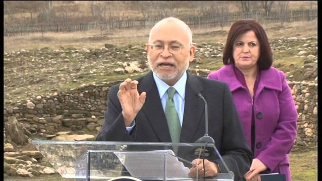 Ambasadori Arvizu në Korçë, merr pjesë në përurimin e Tumës së Kamenicës