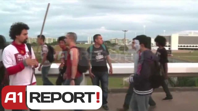 A1 Report - Kupa e Botës, në Sao Paulo protesta kundër kostove të larta të ndërtimit