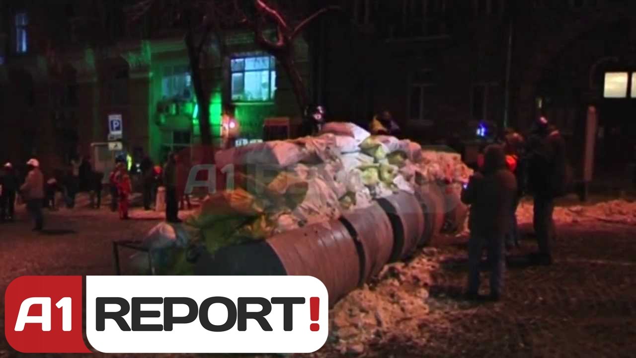 A1 Report - Ukrainë, protestuesit marrin nën kontroll Ministrinë e Drejtësisë