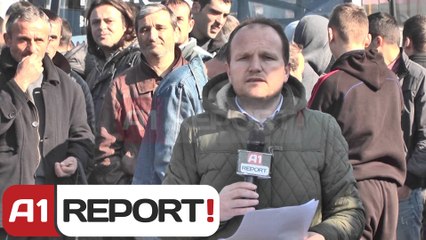 A1 Report - Krrabë, banorët në protestë bllokojnë lëvizjen e autobusëve