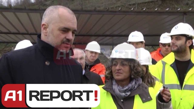 A1 Report - Edi Rama inspekton HEC-in e Banjes: Mbeshtesim investimet