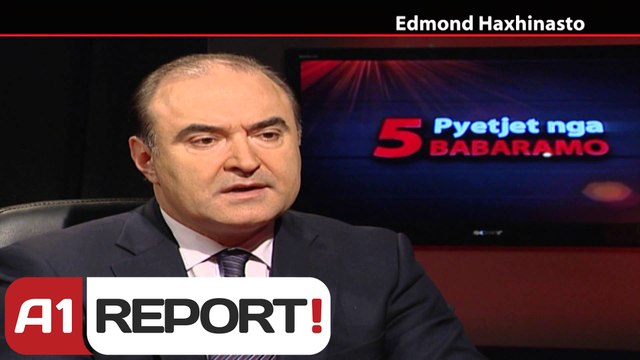 A1 Report - 5 Pyetjet nga Babaramo, ne studio Edmond Haxhinasto