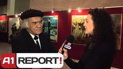 A1 Report - Rreze Dielli, dt 7, Piktori Skender Kamberi- 55 vjet krijimtari artistike