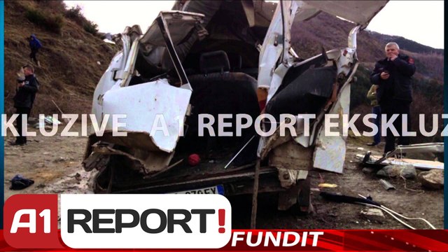 A1 Report - Pamje nga aksidenti ne Kukes ku vdiqen 6 persona