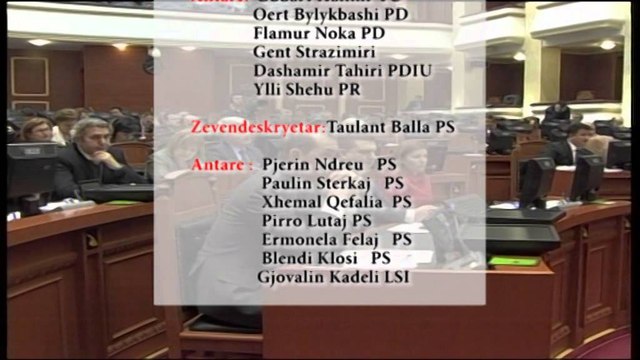 Komisioni hetimor për policinë. Në krye, Arben Ristani dhe Taulant Balla