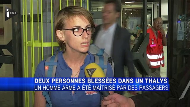 Attaque du Thalys : une passagère raconte