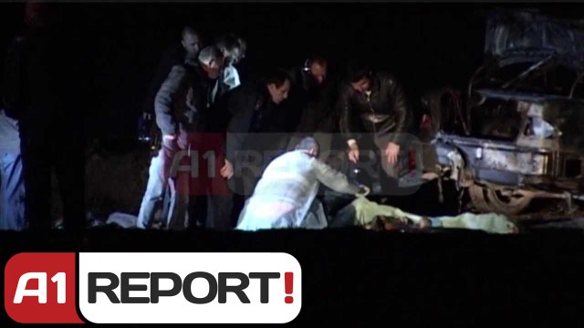 A1 Report - Durres, vriten e digjen ne makine 2 djem nga Fushe Kruja