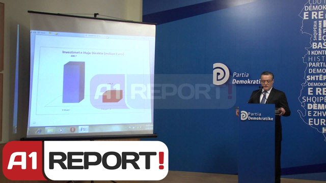 A1 Report - PD, Bode: Ekonomia shqiptare ecje negative ne qeverine Rama