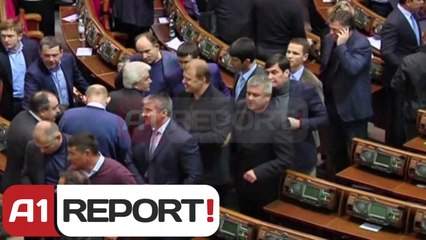 A1 Report - Ukraine, parlamenti shkarkon Yanukoviç, Tymoshenko e lire