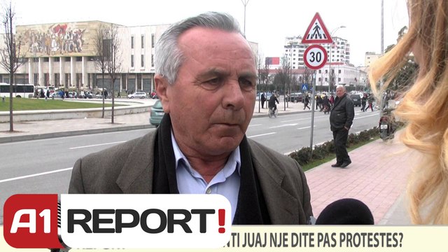 A1 REPORT- VOX REPORT- CILI ESHTE KOMENTI JUAJ NJE DITE PAS PROTESTE?