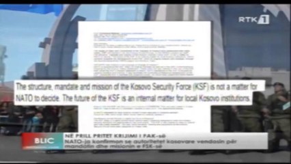 Forcat e Armatosura të Kosovës do të krijohen me bekimin e NATO-s