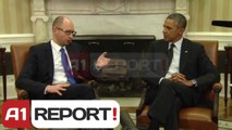 A1 Report - Jatsenuk ne Shtëpine e Bardhe Obama: SHBA ne krah te Ukraines