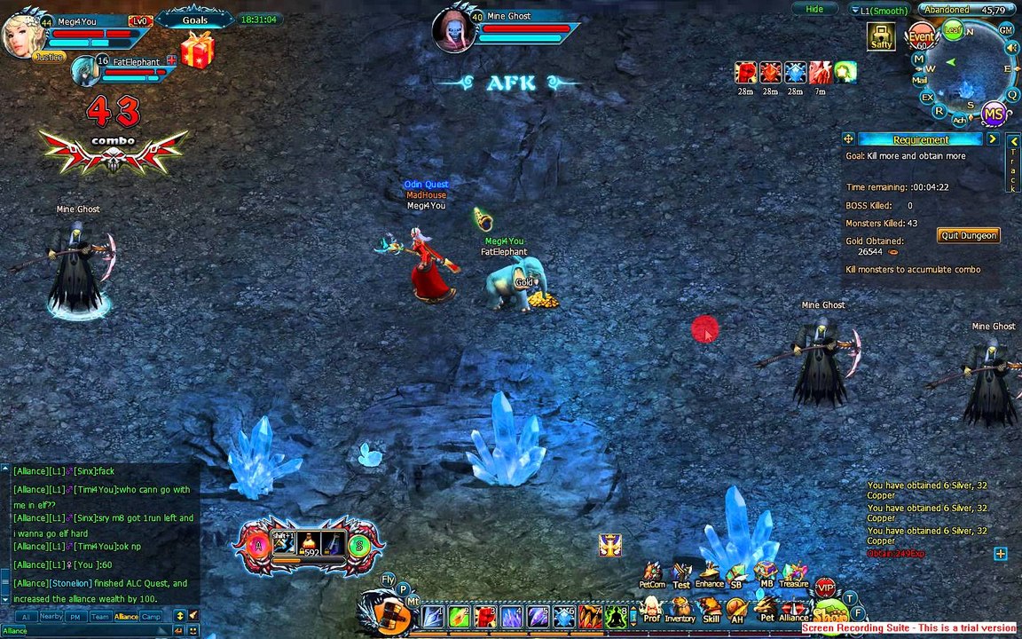 Odin quest on Gamebox Abdomine mine part  2