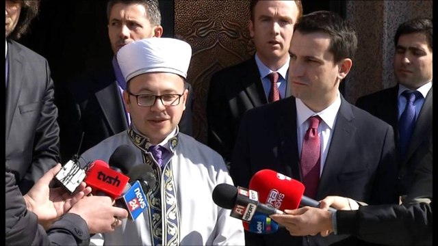 Veliaj takon kreun e ri të KMSH-së: Mbështetje për Xhaminë e Namazgjasë