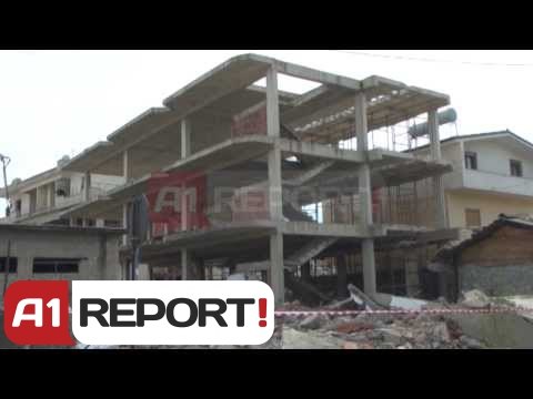 A1 Report - Durres, vijon aksioni i INUK shembet objekti 3-katesh ne Shkozet