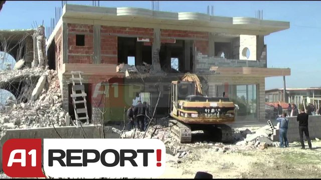 A1 Report - Vlore, INUK aksion ne Kanine shemben 2 objekte dykateshe