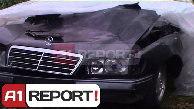 A1 Report - Fushë Krujë, hidhet në erë makina e policit të komisariatit