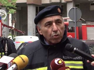 Изгоре стан во центар