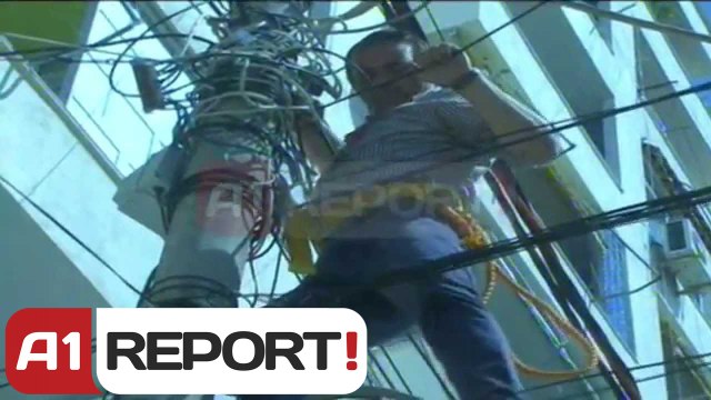 A1 Report - Vlorë, CEZ Shpërndarje aksion për prerjen e lidhjeve të paligjshme