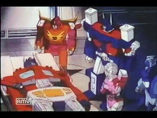 トランスフォーマー　ザ・ムービーより　コンボイの最後・・・