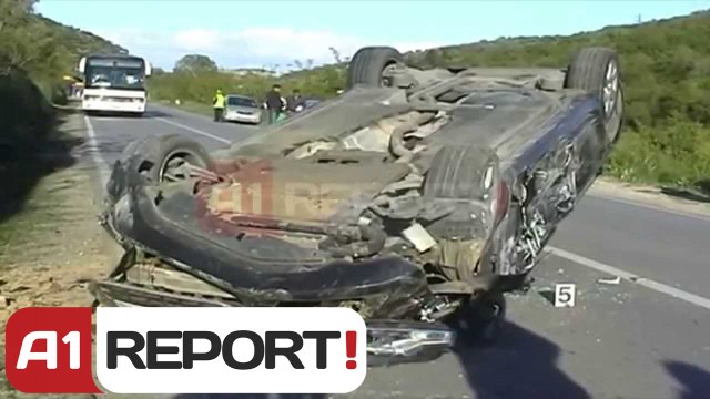 A1 Report - Fier, makina perplas motorçikleten nje i vdekur dhe nje i plagosur