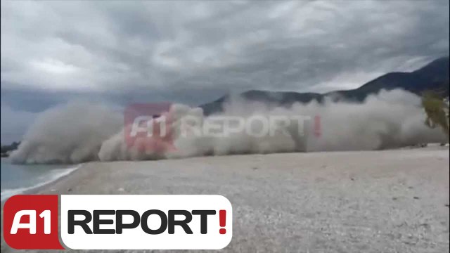 A1 Report - Dhermi, shembet me shperthim hoteli pa leje i ish-kryeplakut