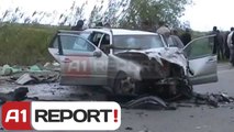 A1 Report - Perplasje tragjike e 3 makinave ne Fier, humbin jeten 3 persona