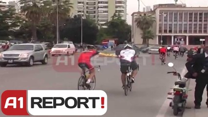 A1 Report - Durres, ambasada amerikane tur çiklistik per mbrotjen e Tokes