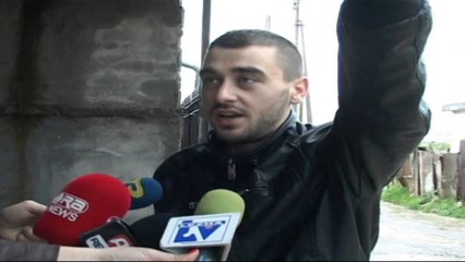 Rrugët e armotizuara në lagjen SMT të Lezhës. Shumë akse rrugore përmbyten gjatë rreshjeve