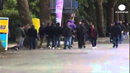 Napoli fiton kupën e Italisë.  Mund fiorentinën, përleshje mes tifozëve para ndeshjes