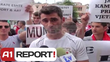 A1 Report - Lezhe, sportistet ne protesta shkak mungesa e financimeve