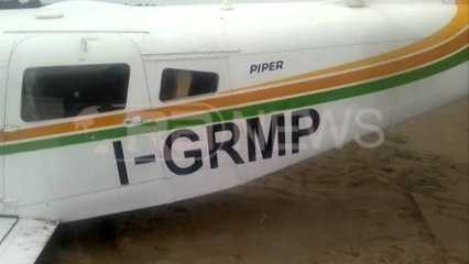 RTV Ora News siguron pamjet e brendshme të avionit që u ul në Divjakë