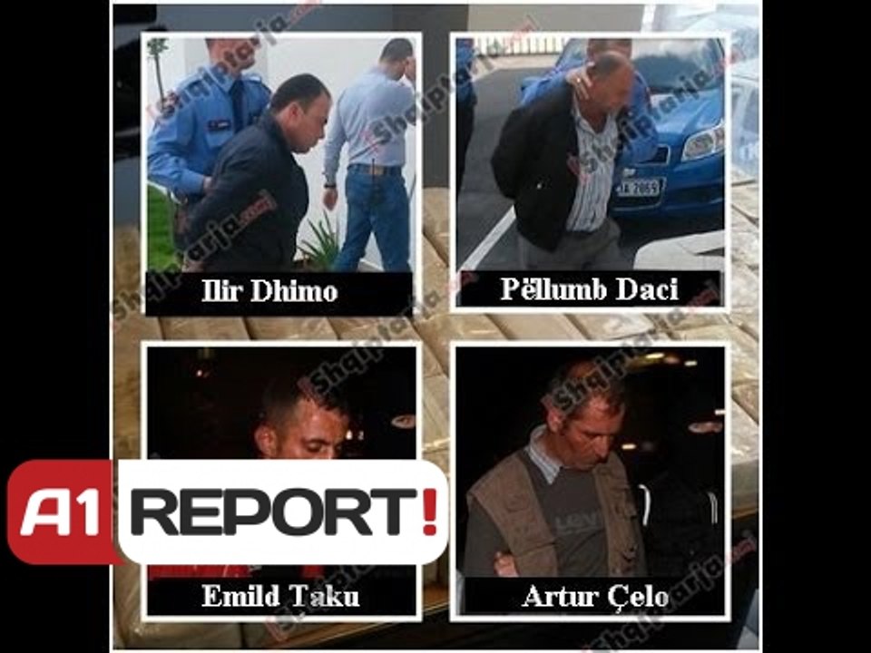 A1 Report - Ja pamjet e kater te arrestuarve te bandes se tritolit ne Tirane