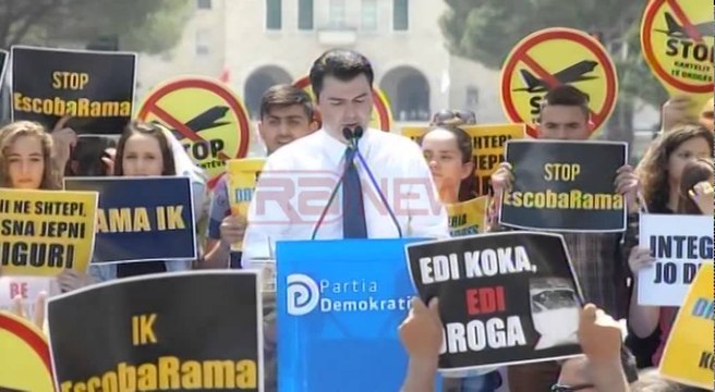 Opozita para kryeministrisë, Basha: Shndërroi vendin në bazë narkotrafiku Rama ik
