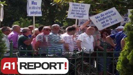 A1 Report - 300 tregtare te Zdrales proteste para Myftinise, per vendin e tregut